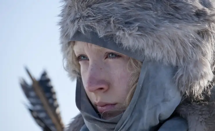 Young female warrior in Hanna