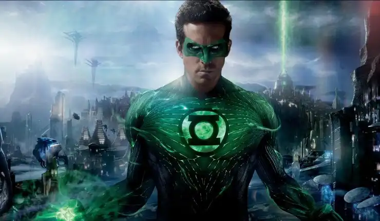 Hal Jordan in his Green Lantern Corps uniform