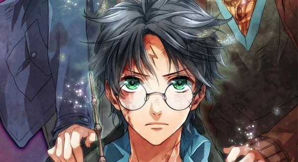 Harry Potter as anime