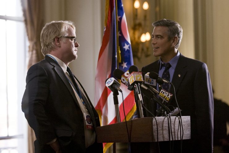 Philip Seymour Hoffman;George Clooney