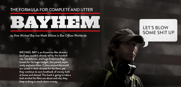 “It’s Bayhem!” New Michael Bay Info Graphic!