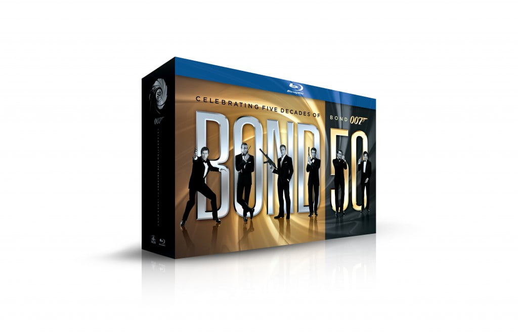 All 22 Bond Films In 50th Anniversary Blu-ray Boxset