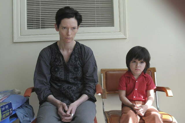 A woman sits with her son in We Need To Talk About Kevin