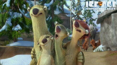 Scrat’s Nut Forms Australia in New UK TV Spot For ICE AGE 4:CONTINENTAL DRIFT, Lets Do The ‘Sid Shuffle’