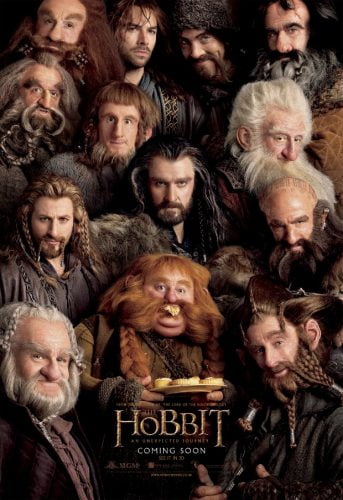 thauj_dwarves_intl The Hobbit: An Unexpected Journey new Poster with lots of Dwarves LOTS of them!
