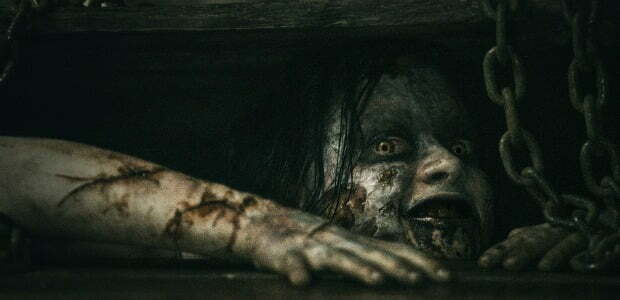 ‘We’re All Going To Die!’ ,Watch Tongue Spliting Evil Dead Red Band Trailer