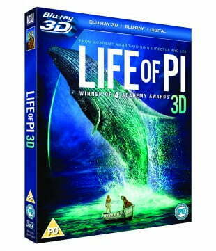 Life of Pi 3D Blu-ray