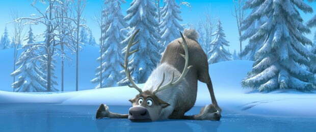 "FROZEN" (Pictured) SVEN. ©2013 Disney. All Rights Reserved.