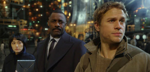 Rinko Kikuchi, Idris Elba, Charlie Hunnam in Pacific Rim