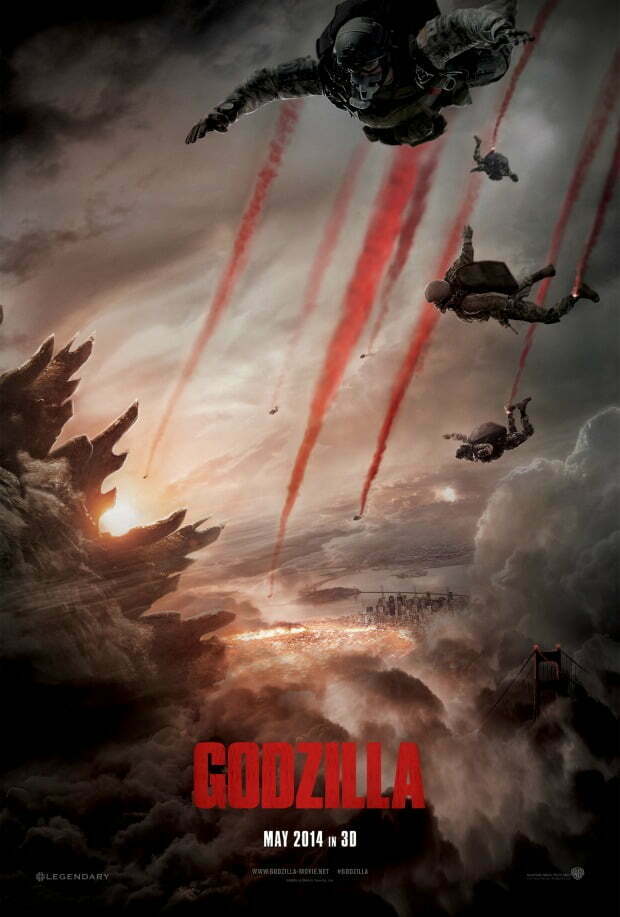 Godzilla - Teaser-UK-Poster