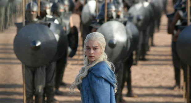 Emilia Clarke in The Game Of Thrones