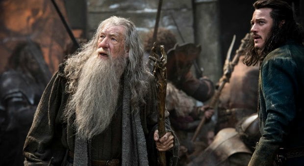 Sir Iain McKellan in The Hobbit