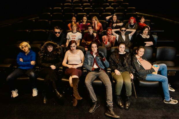 featuring members of the GYFF team in costume as teen movie icons like Ferris Bueller, Napolean Dynamite and The Breakfast Club)