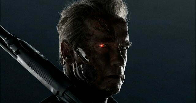 Arnie Shows A Bit Of Skin (Metal) In Terminator: Genisys Motion Poster