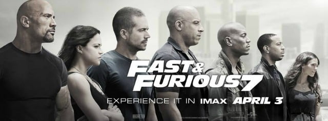 FAST & FURIOUS 7- IMAX