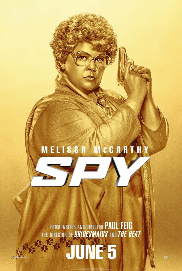SPY Gold Poster