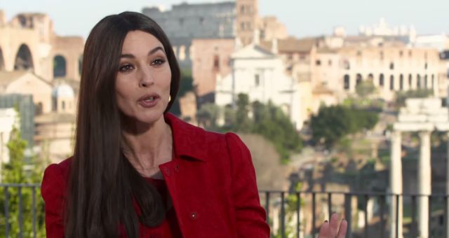 Monica Bellucci chatting about Spectre and the women in the film.