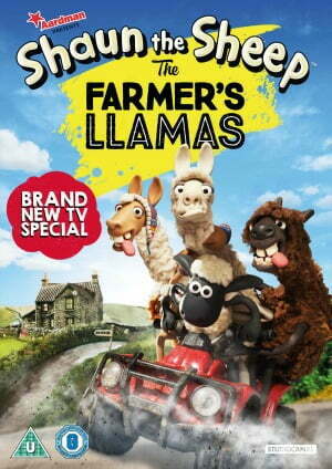 Shaun The Sheep The Farmer's Llamas DVD