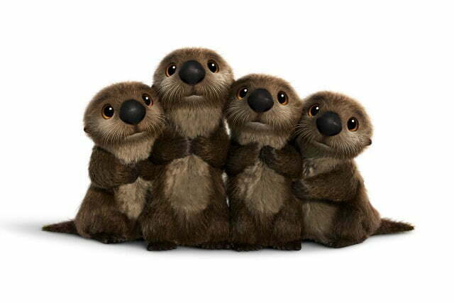 finding-dory Otter Baby Group
