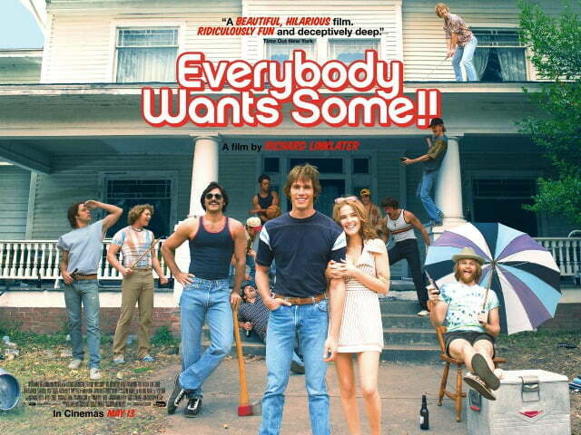Everybody Wants Some!! Qaud UK Poster