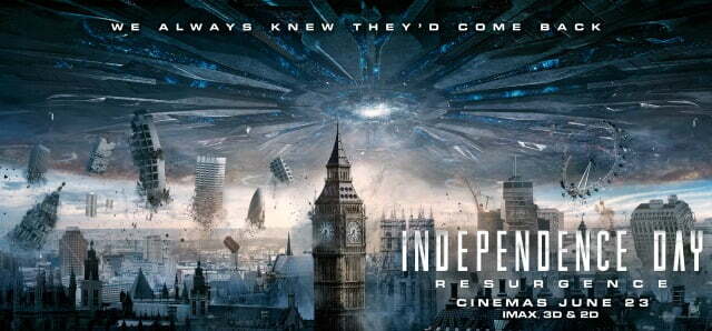 Independence DayResurgence Poster London