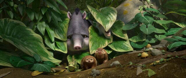 Robinson Crusoe porcupines