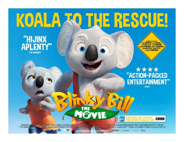 Blinky Bill The Movie Poster UK