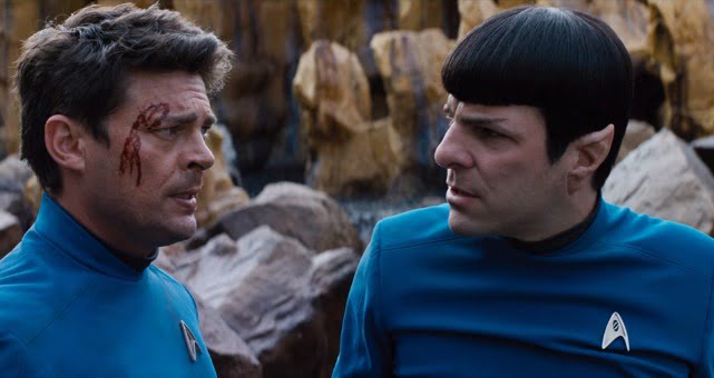 New Star Trek Beyond Clip Finds Bones And Spock In Trouble