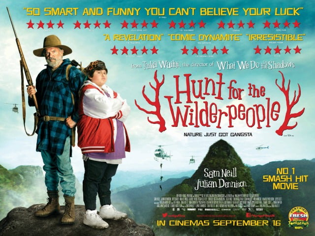Hunt For Wilderpeople UK Poster