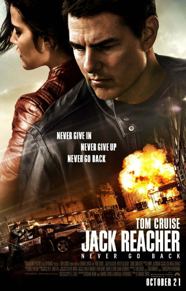 Jack Reacher Never Go Back Poster