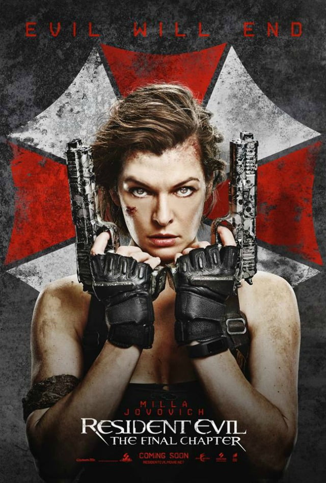 Resident Evil The Final Chapter Poster