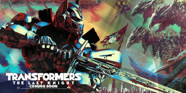 Transformers The Last Knight Billboard Art