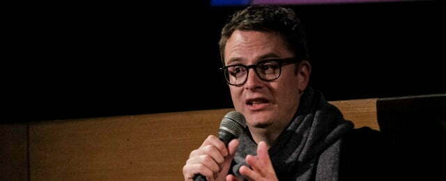 Nicolas Winding Refn answering a question in an interview