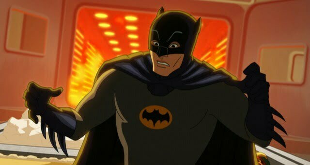batman in full outfit also known as bat suit
