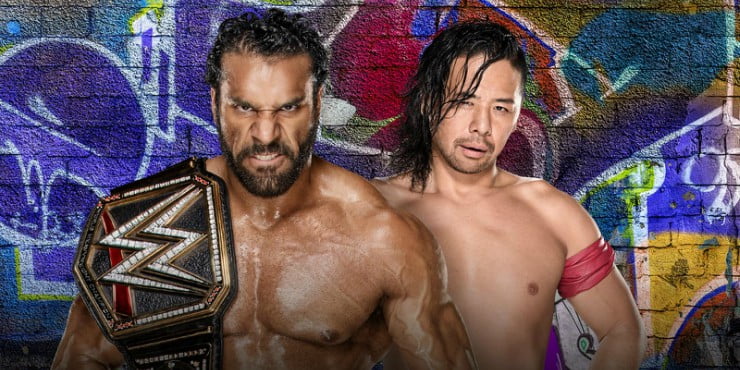 Shinsuke Nakamura VS Jinder Mahal At WWE Summerslam