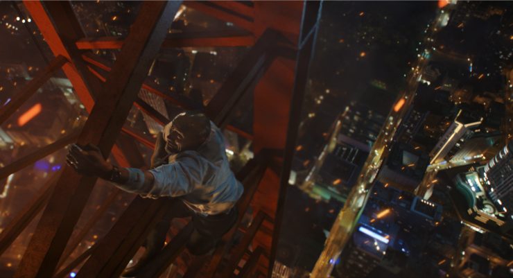 In Skyscraper New Trailer…Yippee Ki-Yay Dwayne Johnson
