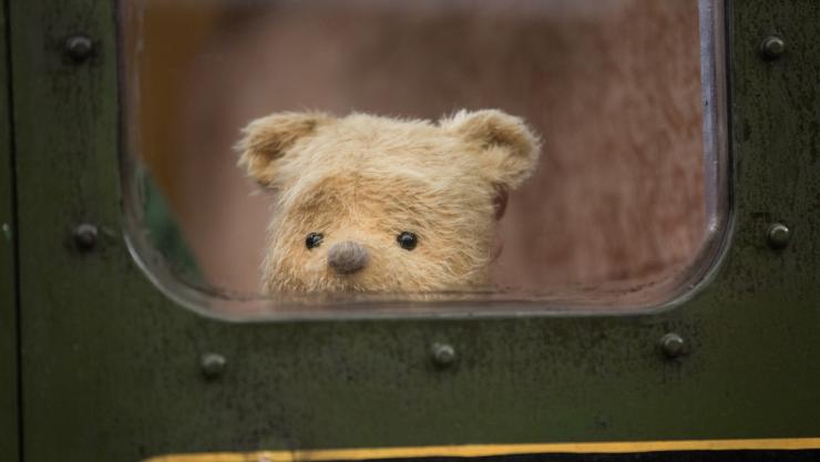 Winnie the Pooh in Disney’s live-action adventure CHRISTOPHER ROBIN.