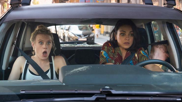 Kate McKinnon as "Morgan" and Mila Kunis as "Aubrey" in THE SPY WHO DUMPED ME.