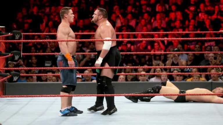 John Cena and Samoa Joe