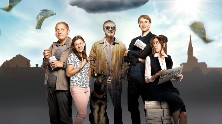 The cast from After Life season one