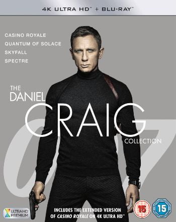 The Daniel Craig Bond Collection 4K Artwork