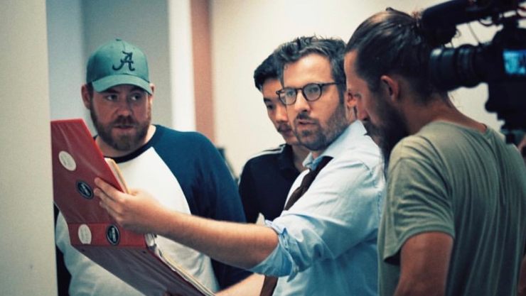 Tyler Cornack behind the scenes on Butt Boy