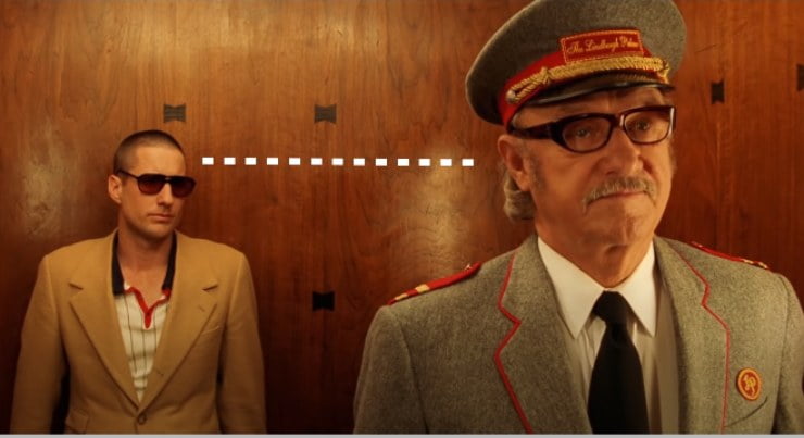Wes Anderson’s Social Distancing