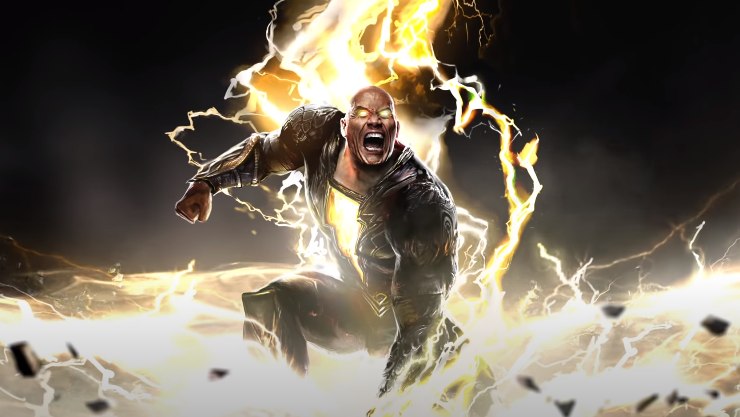 Black Adam artwork DC FanDome