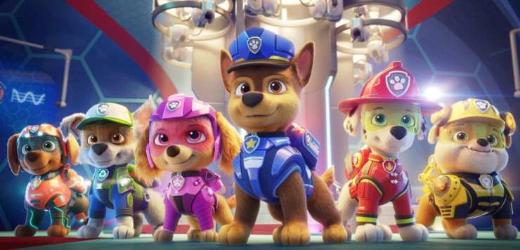 PAW Patrol: The Movie Debuts At Official Film Chart Top Spot