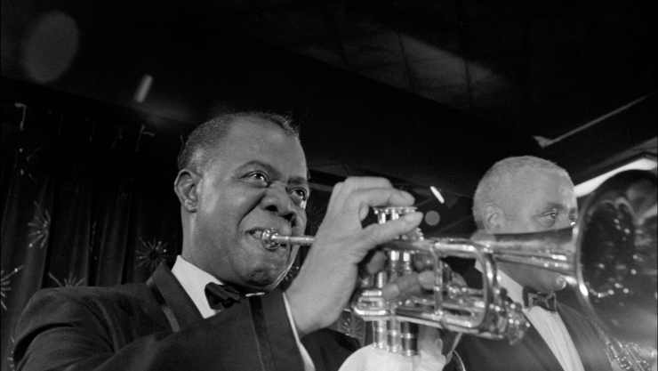 Louis Armstrong Performs In A Man Called Adam Clip