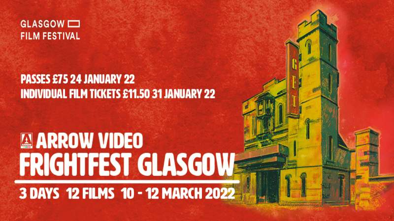 2022 Arrow Video FrightFest Glasgow artwork