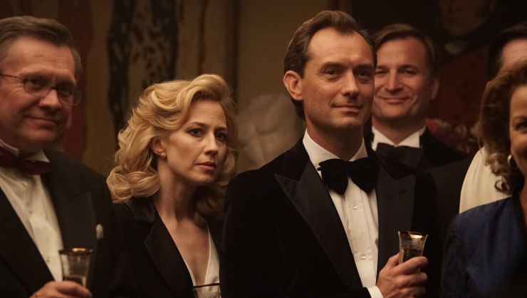 A group of people at a black tie event in The Nest