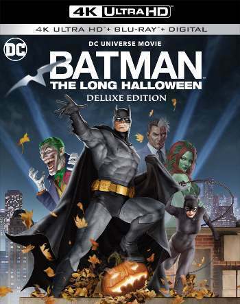 4K Cover Art The Batman: The Long Halloween