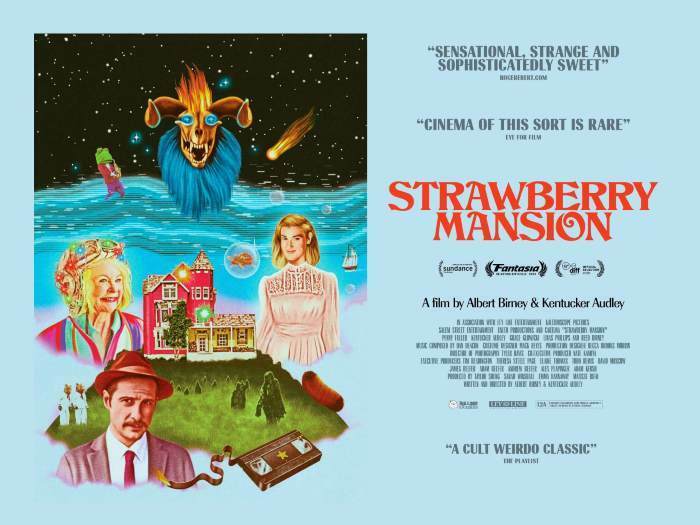uk pOSTER FOR sTRAWBERRY mANSION